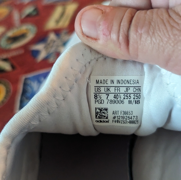 LIKE NEW WOMENS ADIDAS ORTHOLITE FLOAT TENNIS SHOES SIZE 8.5 MAKE OFFER - Picture 4 of 5